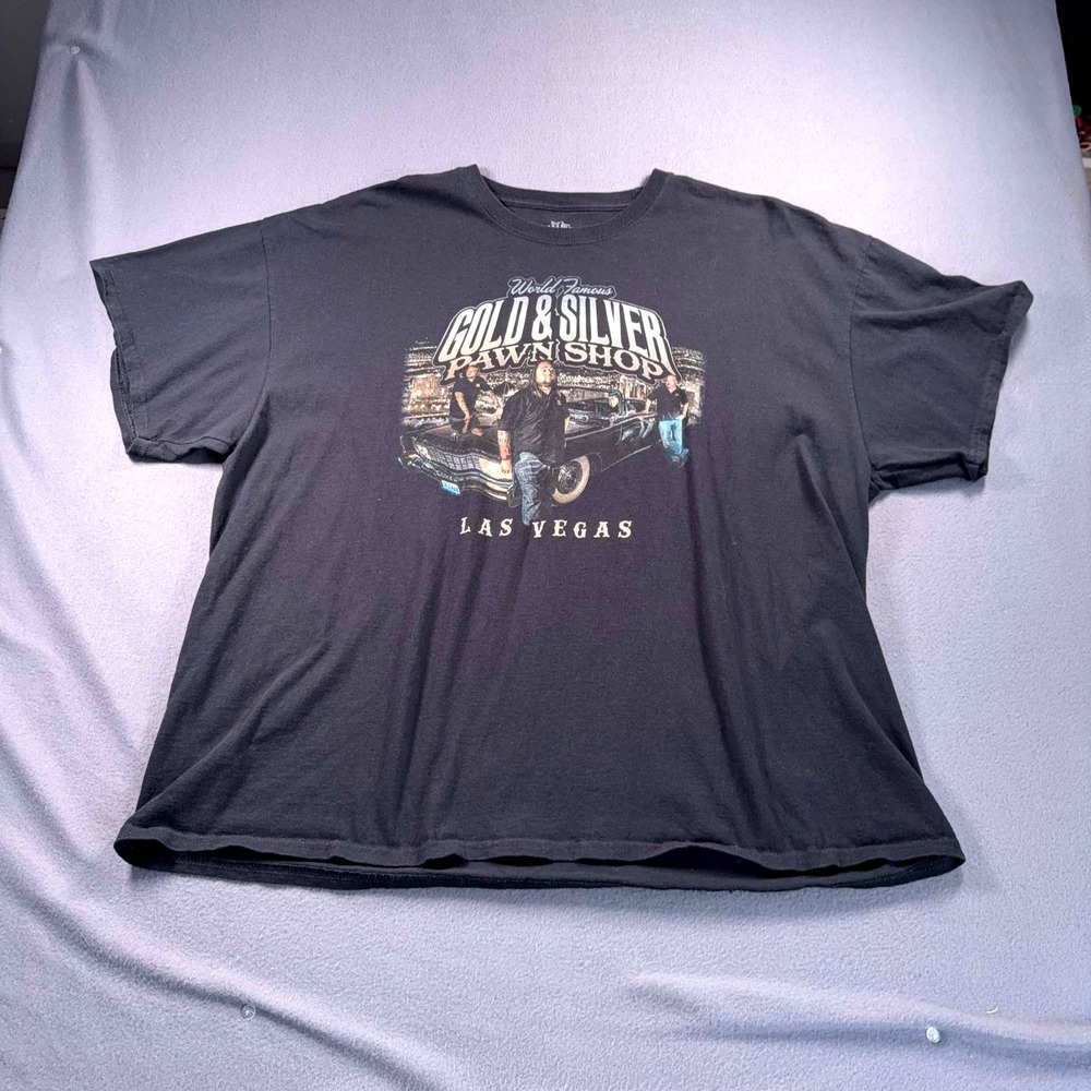 Pawn Stars Gold & Silver Pawn Shop Tee 3XL Black Las Vegas‎ Souvenir Shirt